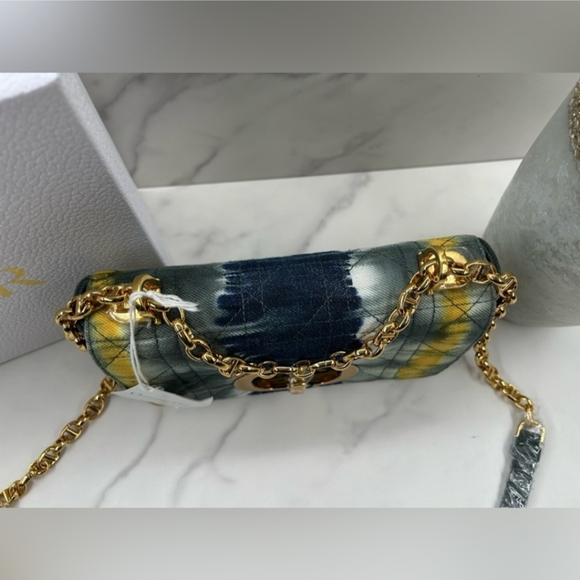 🔥RARE🔥Dior Caro Denim Chain Bag - Picture 3 of 11
